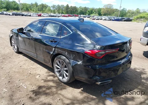 2021 Acura Tlx Standard from USA, damaged, VIN 19UUB5F30MA005419